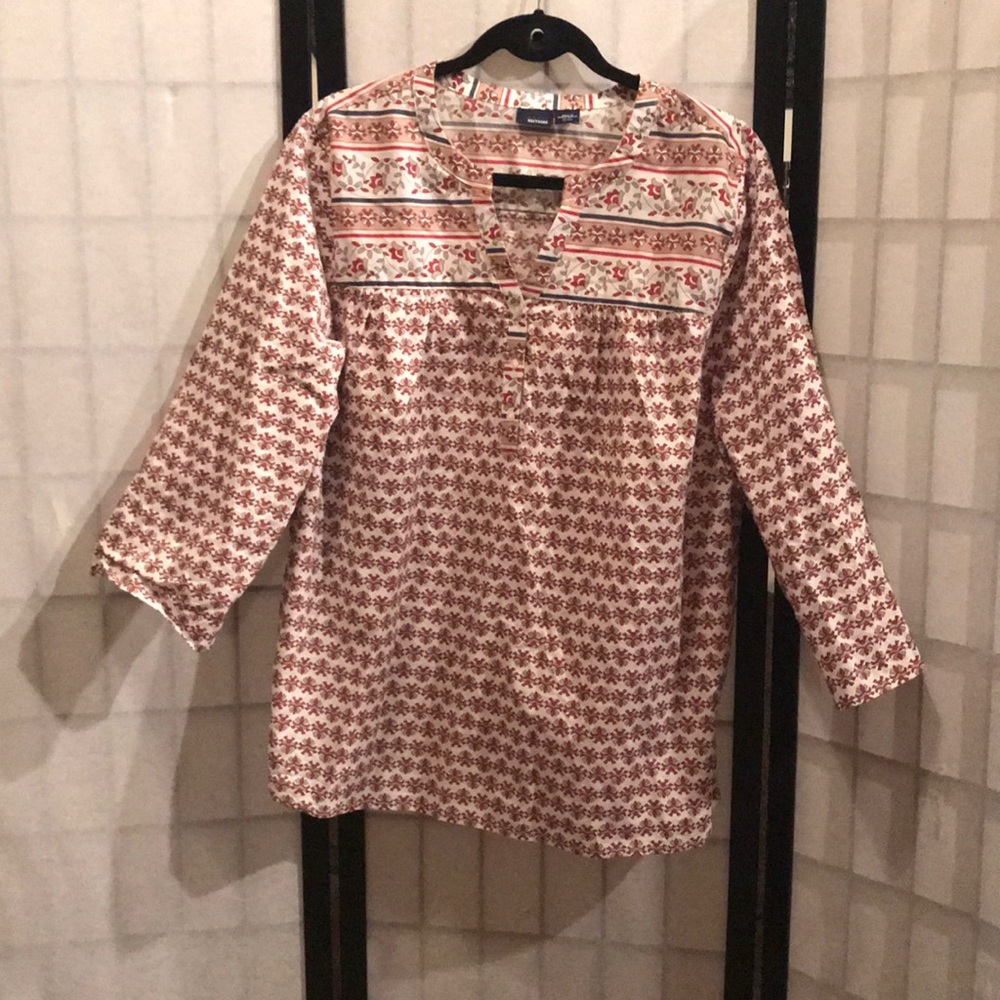 Basic Editions floral top